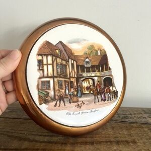 Vintage Copper and Tile trivet